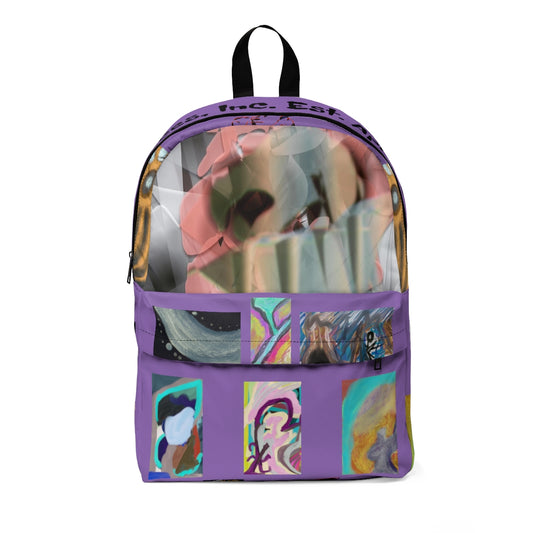 Designer Backpack Featuring Cave Dances NFT Collections
